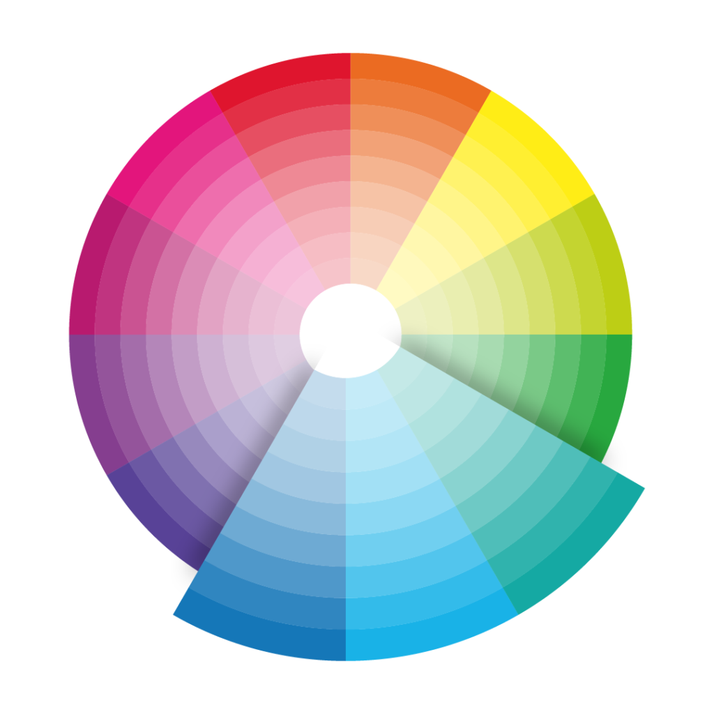 Colour Wheel to choose right wall paint