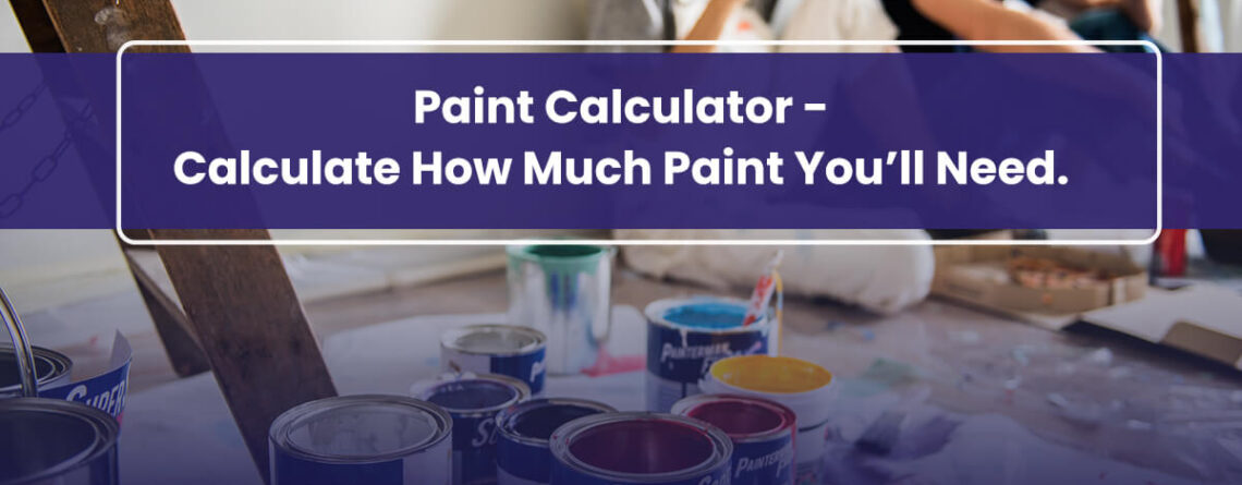 Online Paint Calculator India - Paintkart