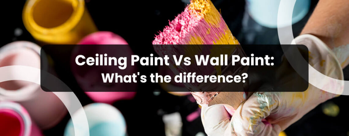 Ceiling colour vs wall colour