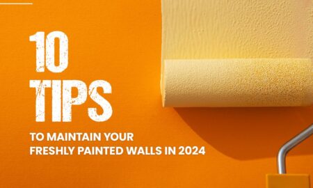 10 Tips to Maintain Your Freshly Painted Walls in 2024